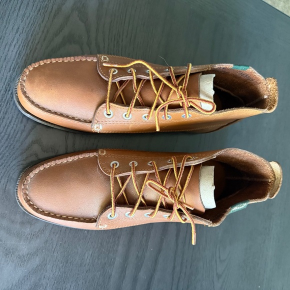 BASS brown leather booties Size 9 M - Picture 2 of 10